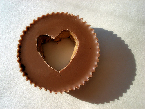 Peanut Butter Cup Heart