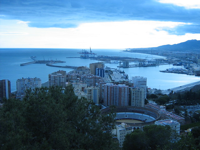 Málaga desde Gibralfaro