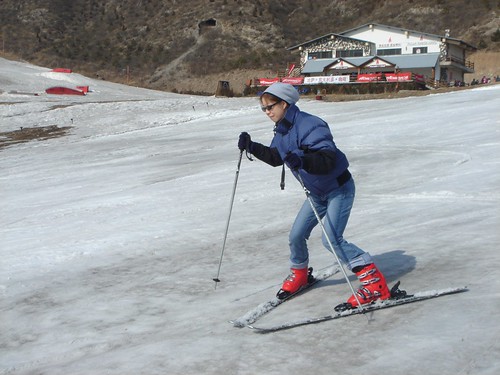 Skiing in Beijing