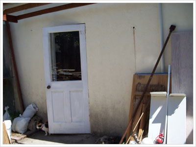 Backyard Door