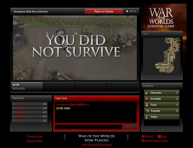 Warsurvival games&& try the games