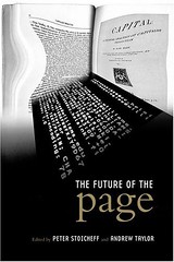 The Future of the Page (Studies in Book and Print Culture) Peter Stoicheff and Andrew Taylor