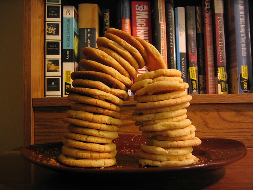 cookies do not always wish to remain stacked.