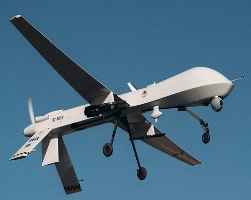 The MQ-1 Predator unmanned aerial vehicle
