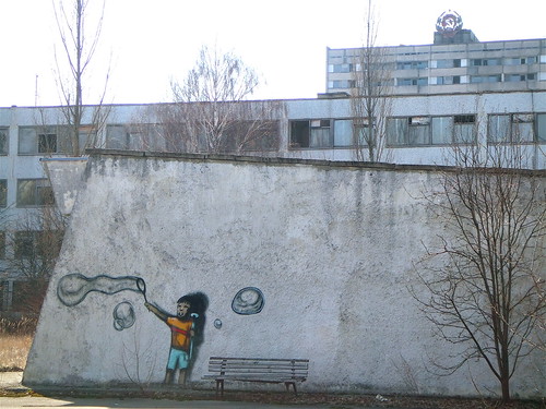 Pripyat graffiti