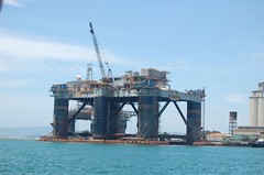 Angra dos Reis - Oil platform