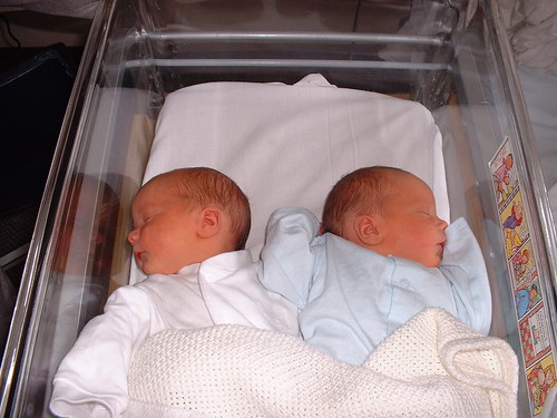 Very young twins