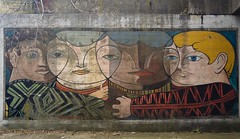 Viaduct wall murals