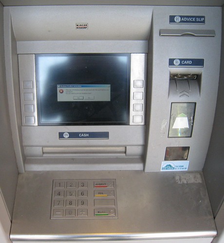ATM Windows Error - 無料写真検索fotoq