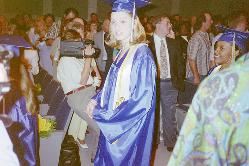 Me, graduating from high school in 1997