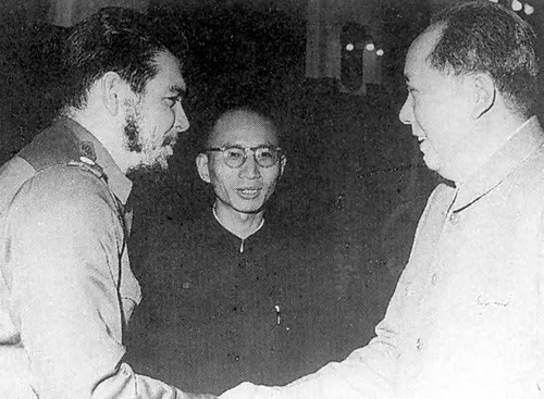 Che Guevara and Chairman Mao during the Cuban-Argentine revolutionary's visit to China in 1964. High-level delegations from the Communist Party of China have met with the Cuban Communist Party in 2007 and 2012. by Pan-African News Wire File Photos