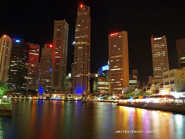 Singapore Skyline from Boat Quay | Flickr - Photo Sharing!