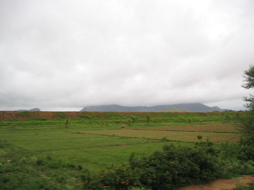 Nandi Hills partially covered