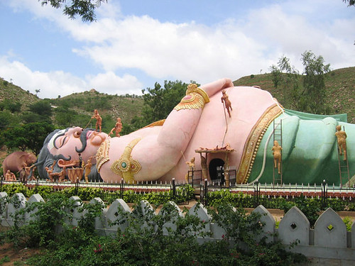 Kumbhakarna Statue