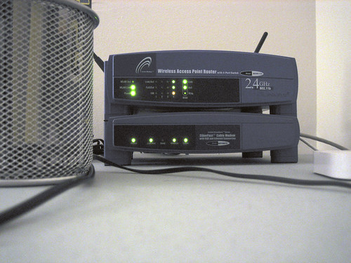 Wireless Router and Cable Modem