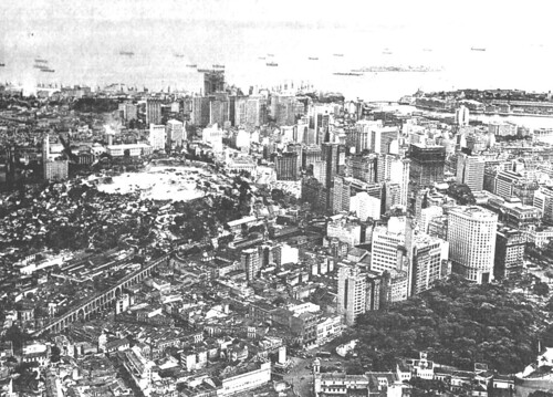 Outra vista aérea  do Centro do Rio de Janeiro - 1954 by Milúdica