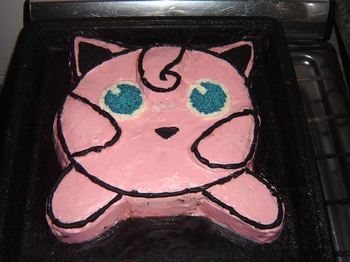 Jigglypuff Cake by k0sm1k