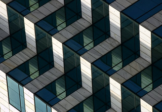 skyscraper close-up