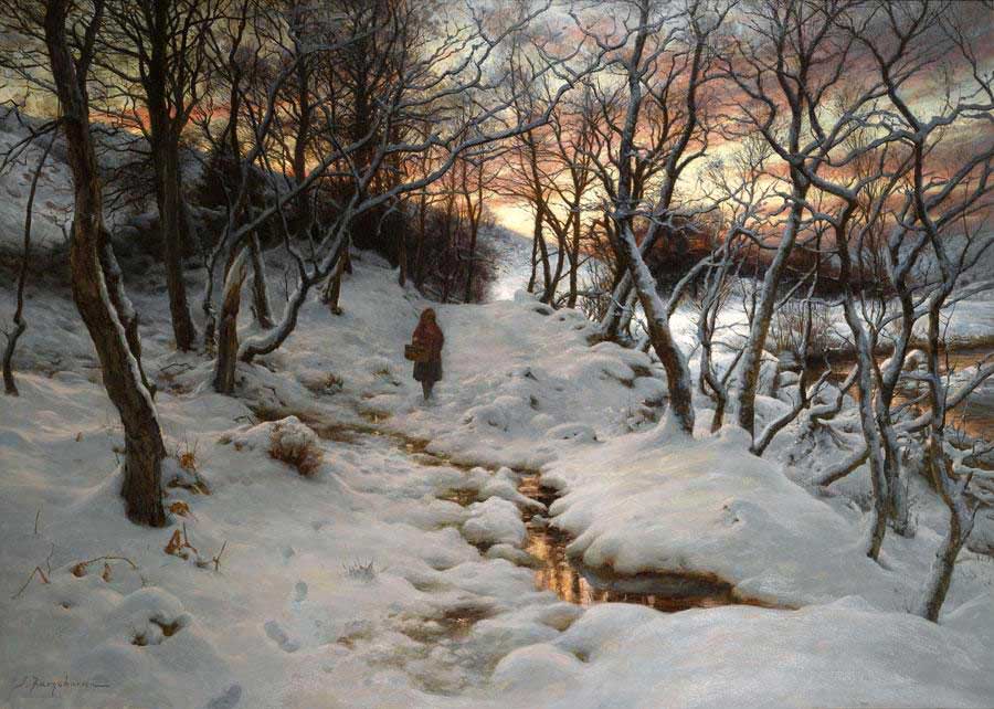 West with Evening Glows by Joseph Farquharson