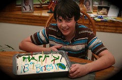 Brendan's 13th Birthday