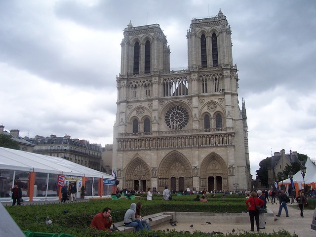 Natre Dame Cathedral in Paris, France