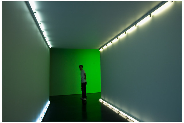Flavin tunnel with Marty Spellerberg