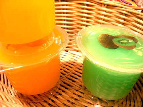 Korean jelly cups