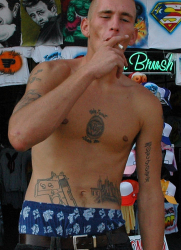 south philly gun tattoo guy31crop