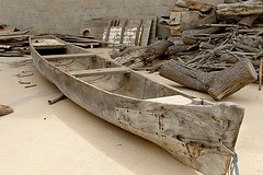 wooden small boat ( KUWAIT)