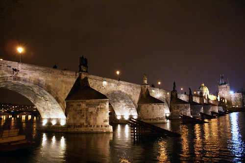 Charles Bridge (Karlův most) at night - Prague, Czech Republic by Craig Grobler