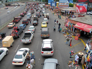 Tijuana traffic jam