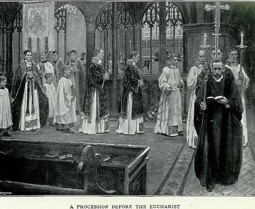 A Procession Before the Eucharist