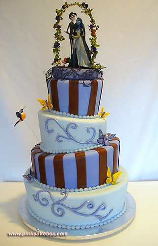 See our new and improved Corpse Bride Wedding Cake