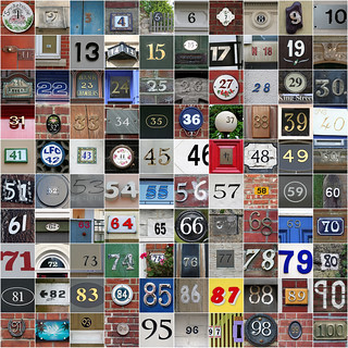 Property Numbers Mosaic  01