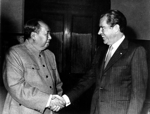 Mao Meeting with U.S. President Richard M. Nixon