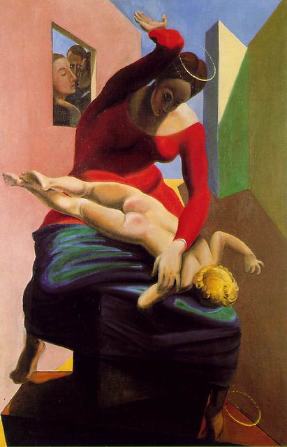 The Virgin Spanking the Christ Child Max Ernst, 1926