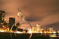 VSB--'Engagement Rings' by Dennis Oppenheim--Vancouver Sculpture Biennale