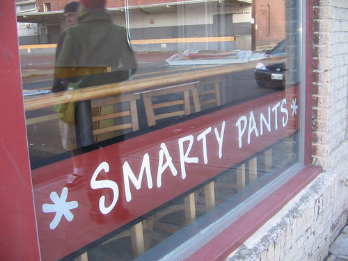 Mmm smarty pants.