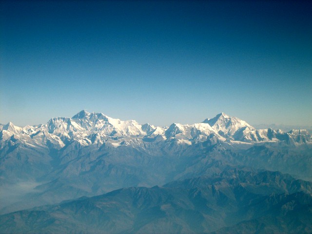 Mount Everest and Makalu, Nepal