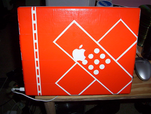 Duct Tape on iBook