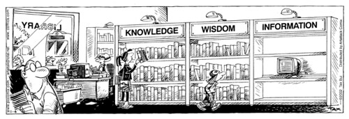 knowledge / wisdom / information