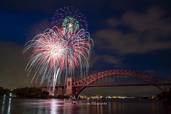 Astoria Independence Day Fireworks by Hells Gate Bridge June 30, 2015
