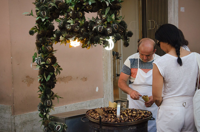 20150517-Rome-Spanish-Steps-Chestnuts-Stand-0033