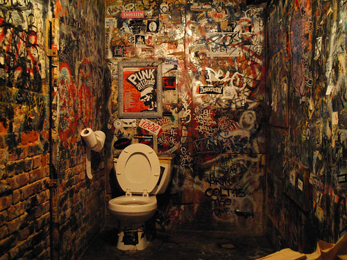 Bathroom of CBGB - 無料写真検索fotoq
