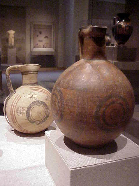 Pinched Spout Oinochoes Cypro-Archaic I, 750 - 600 B.C.