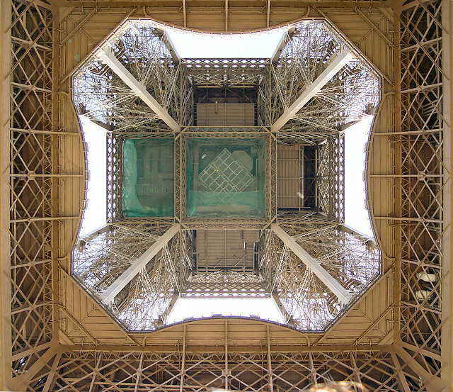 Eiffel tower - From below