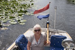 Sailing on small rivers in Low Holland( Laag Holland) - July 2015