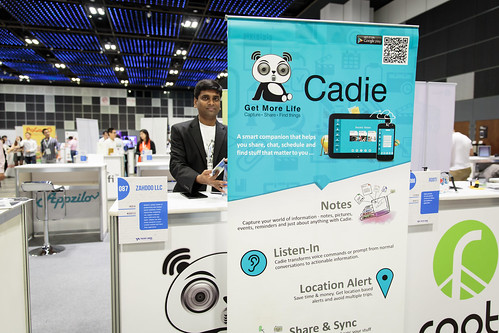Cadie at Tech in Asia Singapore 2015