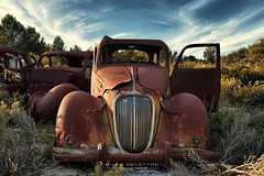 Oldy Rusty Car