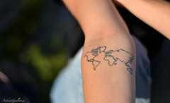 il mondo in un tatoo